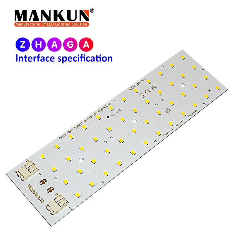172.2x49.5mm pcb with SMD 2835 48LEDs 36W for Outdoor Lighting modules 20806